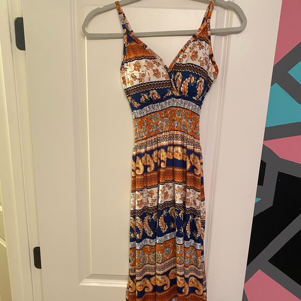 floor length dress